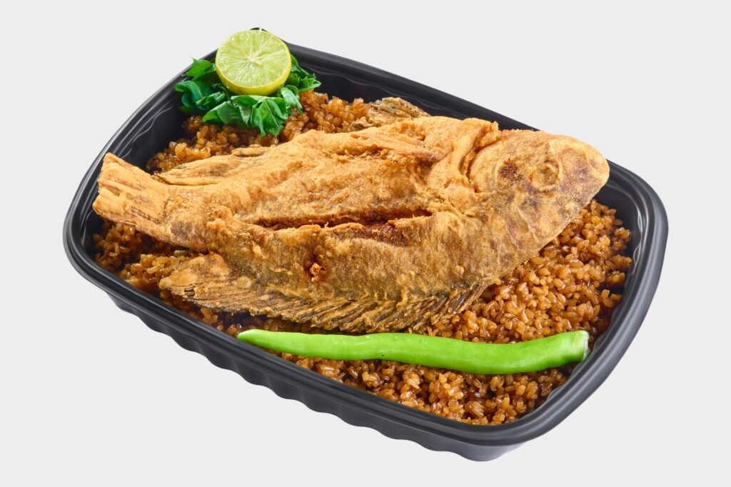 وجبه سمك بلطي مقلي