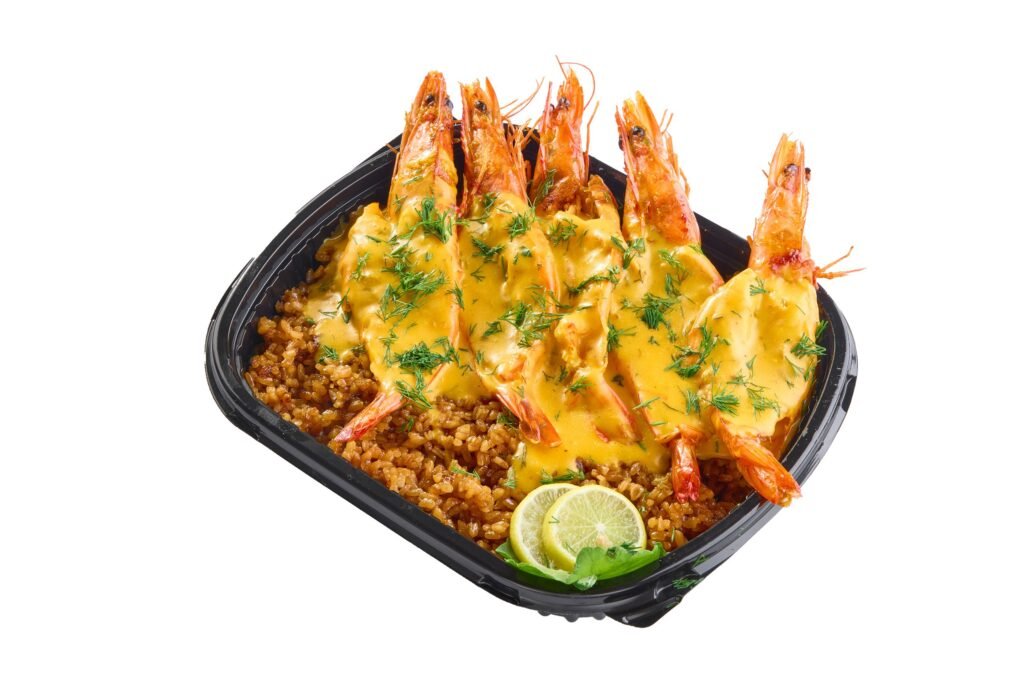 وجبة جمبري جامبو بترفلاي