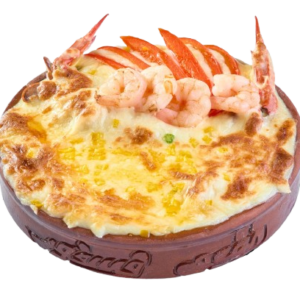 طاجن الديناميت (بطارخ بوري +كاليماري+فيلية+جمبري+كابوريا)