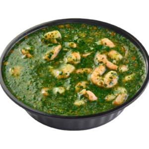 منقوع فيتامينات ملوخية بالجمبري وسط مخلي