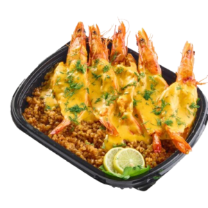 وجبة جمبري جامبو بترفلاي