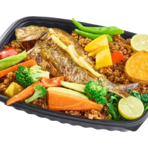 وجبه سمك دينيس زيت ولمون