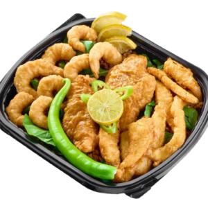 وجبة ربع مشكل مقلي