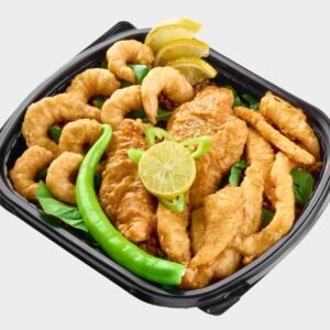 وجبة ربع مشكل مقلي