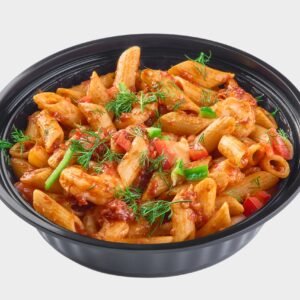 باستا صوص احمر بالجمبري