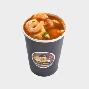 شوربة استكانة حمرا بالمكونات