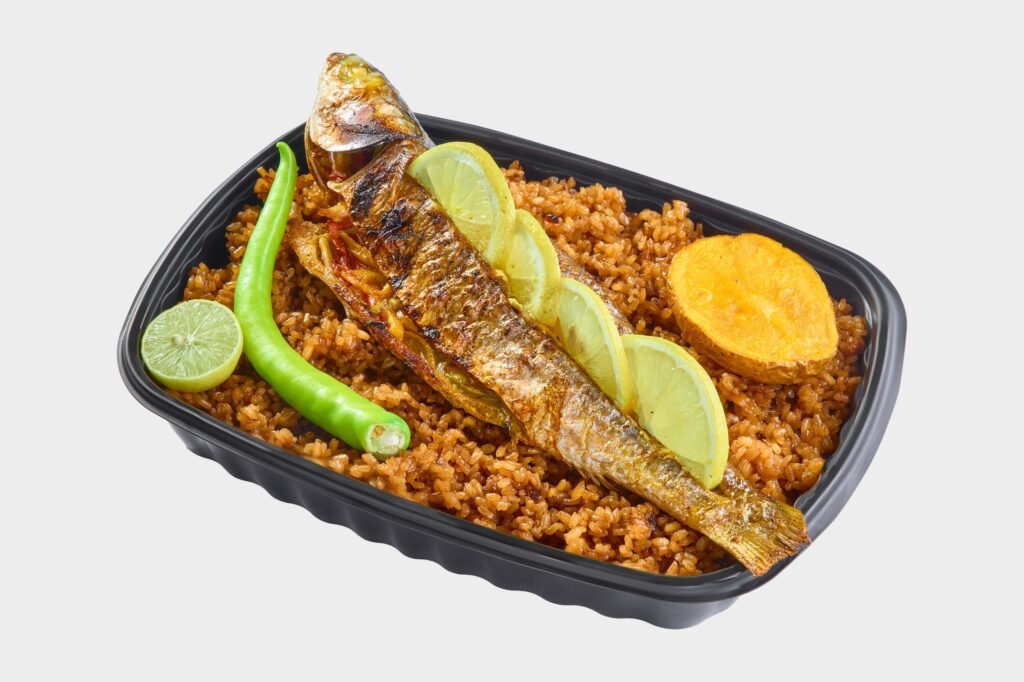 وجبه سمك بوري زيت ولمون