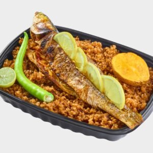 وجبه سمك بوري زيت ولمون