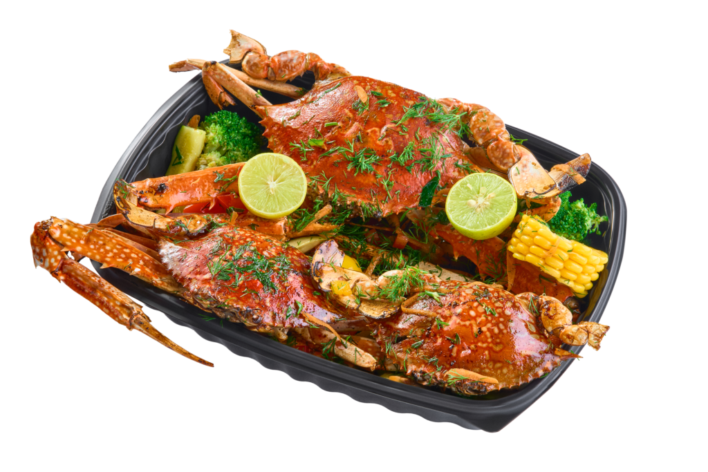 نص كيلو كابوريا مشوية بالخلطة